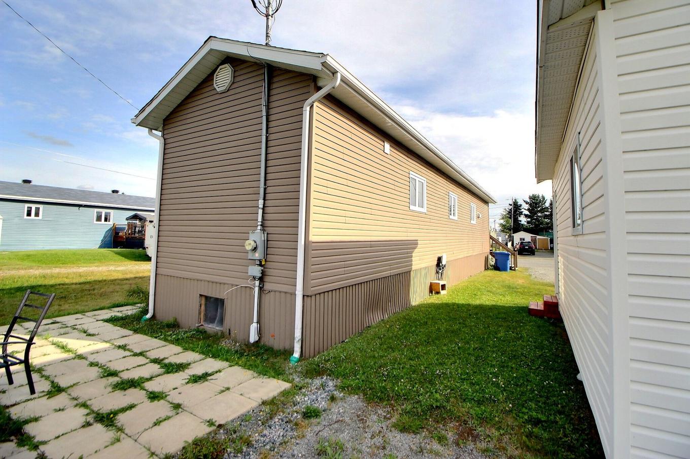 Back facade - 200 Av. Douay, Amos, QC - Outdoor With Exterior