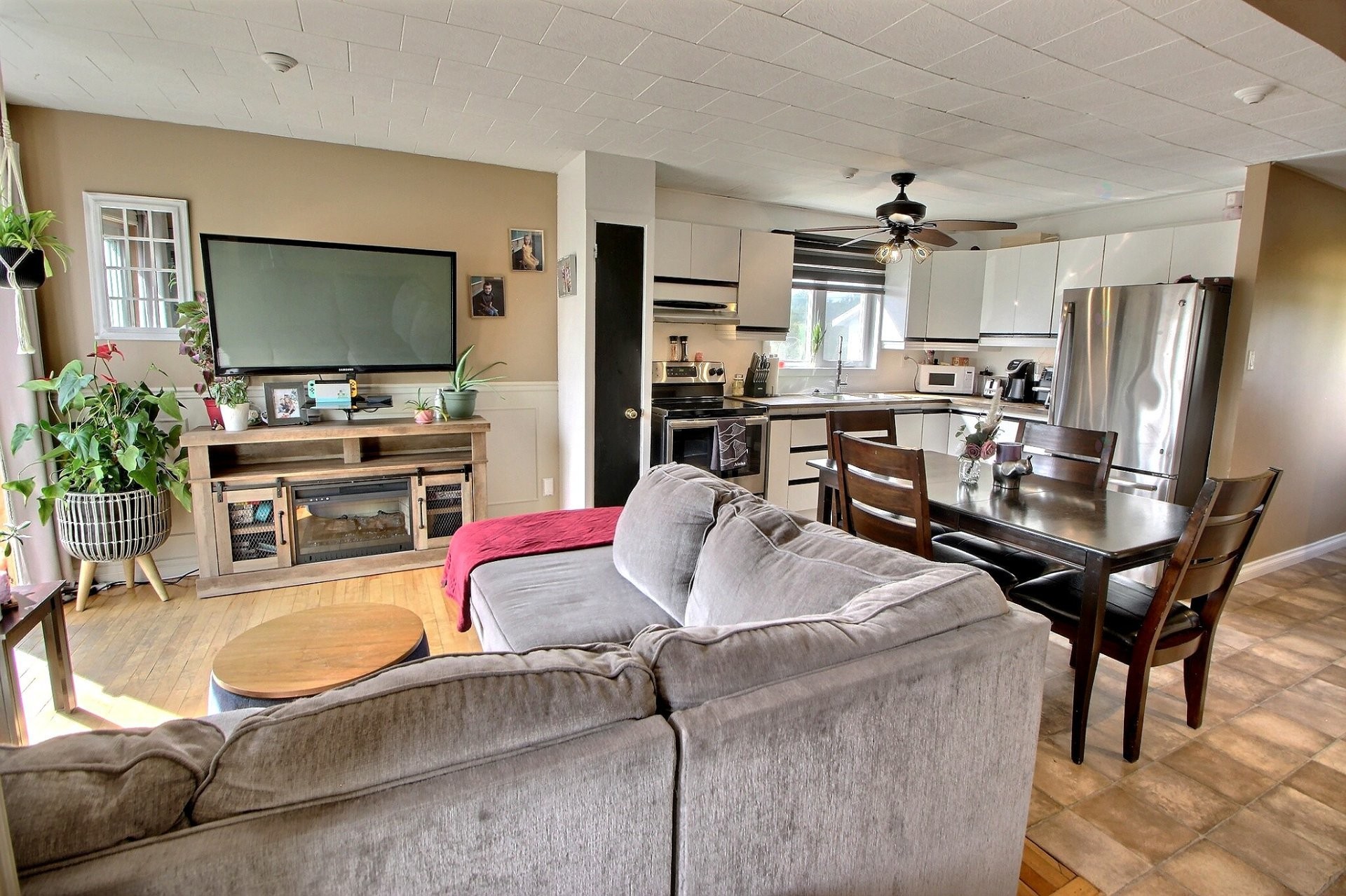 Overall view - 200 Av. Douay, Amos, QC - Indoor Photo Showing Other Room