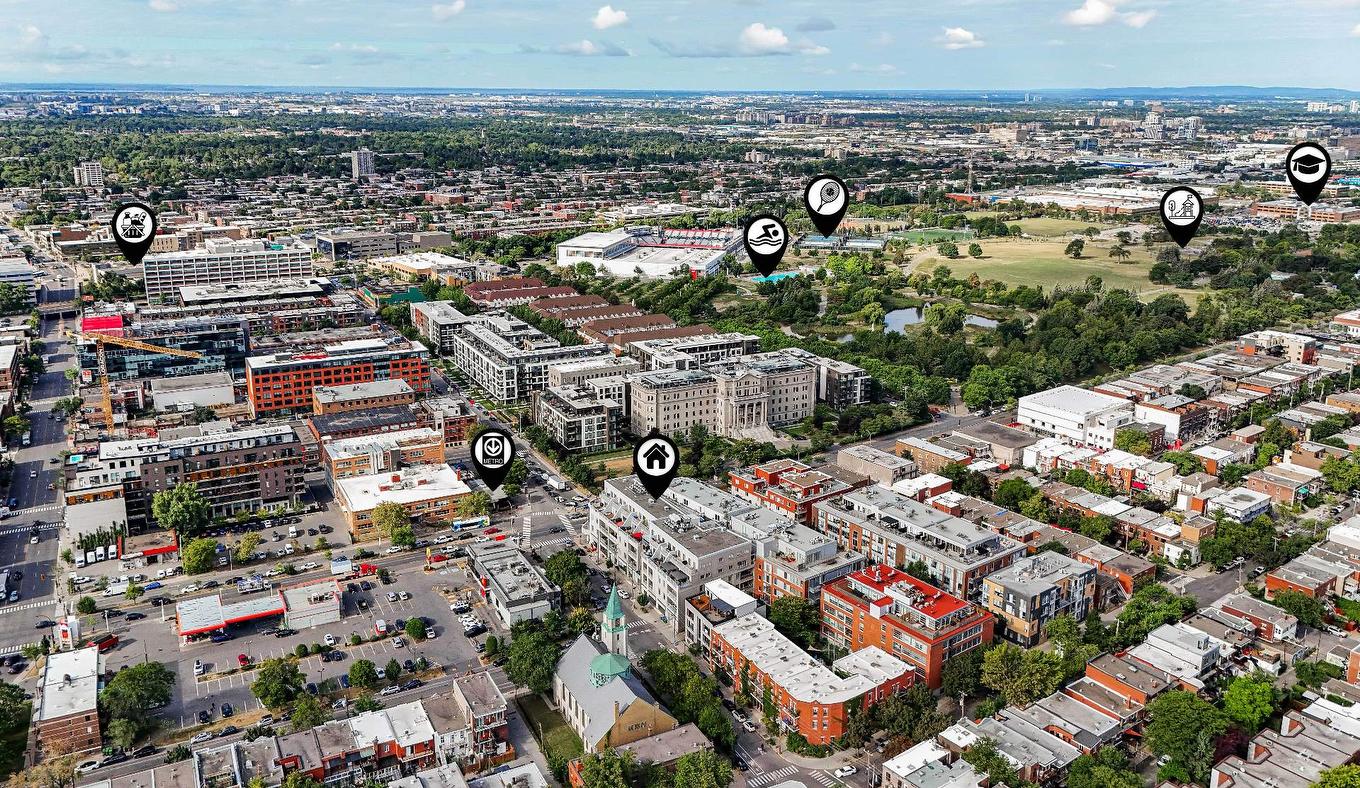 Photo aérienne - 202-7345 Boul. St-Laurent, Montréal (Villeray/Saint-Michel/Parc-Extension), QC - Outdoor With View