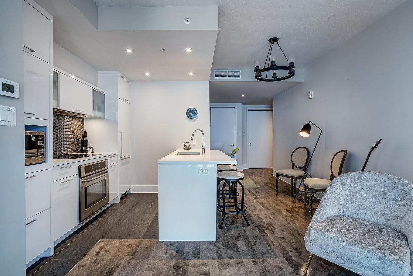Overall view - 713-365 Rue St-André, Montréal (Ville-Marie), QC - Indoor Photo Showing Kitchen With Upgraded Kitchen