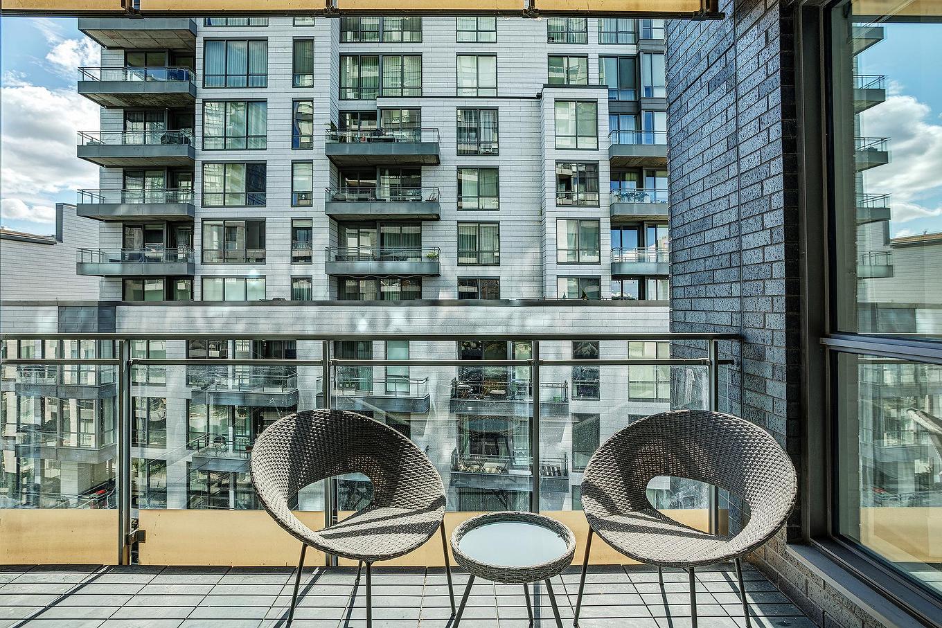 Balcony - 713-365 Rue St-André, Montréal (Ville-Marie), QC - Outdoor With Balcony