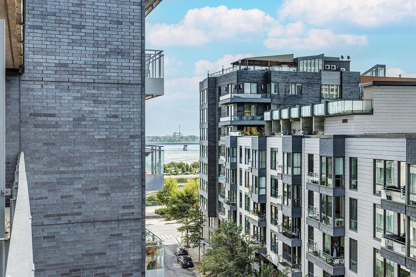 Water view - 713-365 Rue St-André, Montréal (Ville-Marie), QC - Outdoor With Balcony