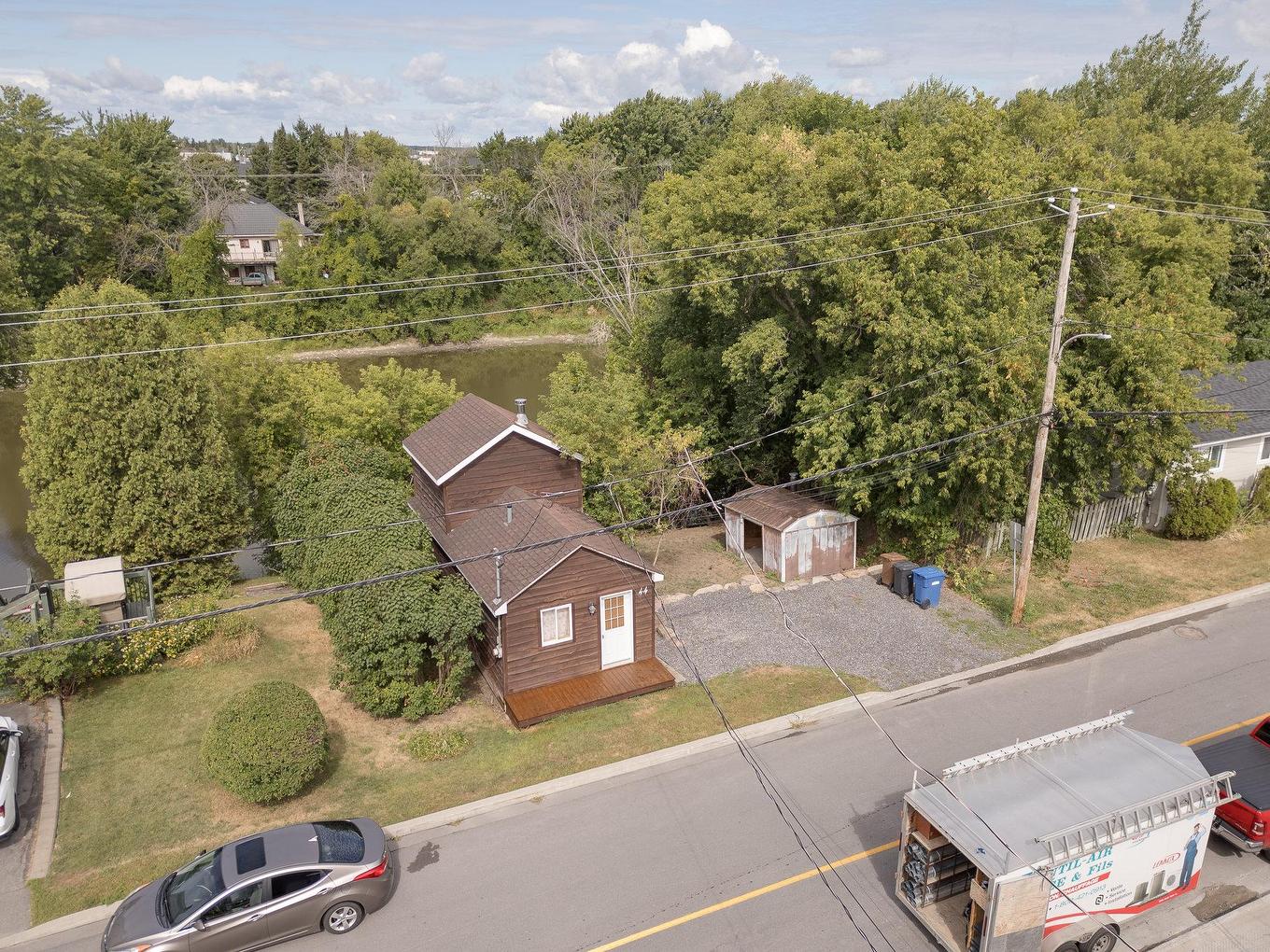 Aerial photo - 44 Rue St-Antoine, Rigaud, QC - Outdoor With View