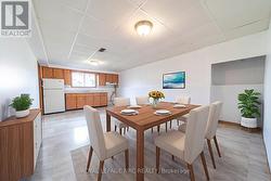 Lower kitchen virtually staged -