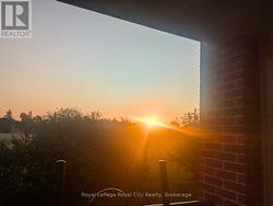 Sunrise from balcony -