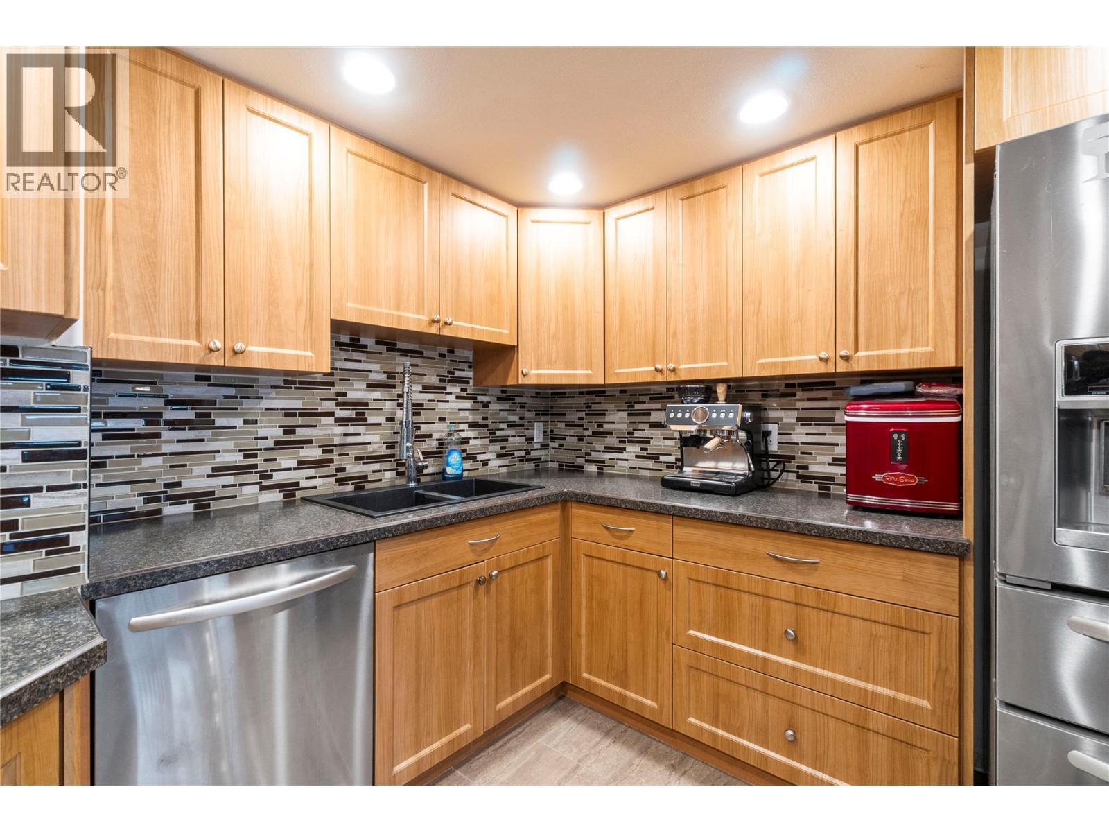 5327 Squilax Anglemont Road, Celista, BC - Indoor Photo Showing Kitchen With Stainless Steel Kitchen With Double Sink