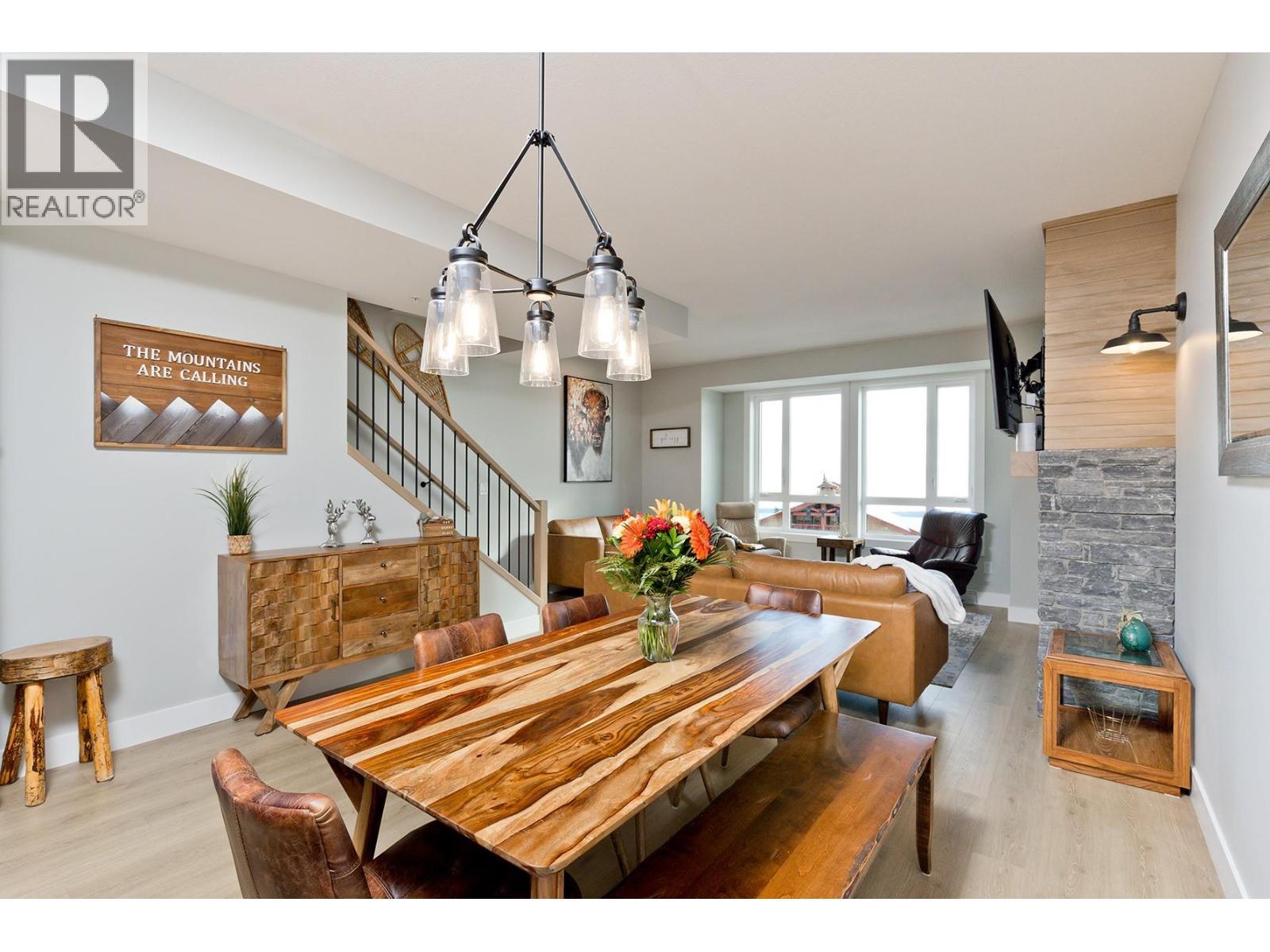 120 Grizzly Ridge Trail Unit# 12, Big White, BC - Indoor Photo Showing Dining Room