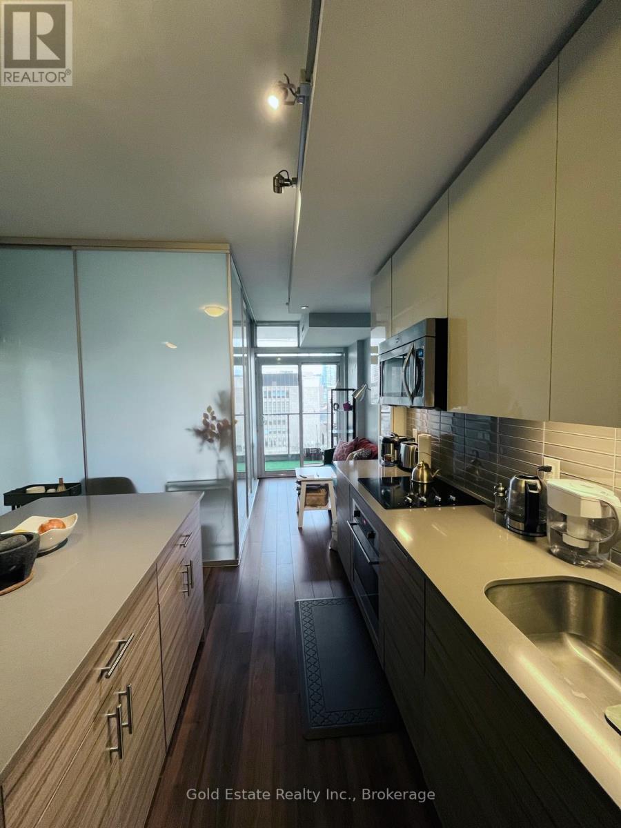810 - 210 Simcoe Street, Toronto, ON - Indoor Photo Showing Kitchen