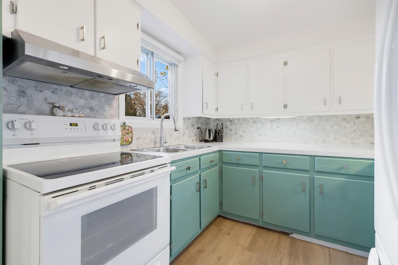 Cuisine - 380 Rue Joly, Laval (Duvernay), QC - Indoor Photo Showing Kitchen With Double Sink