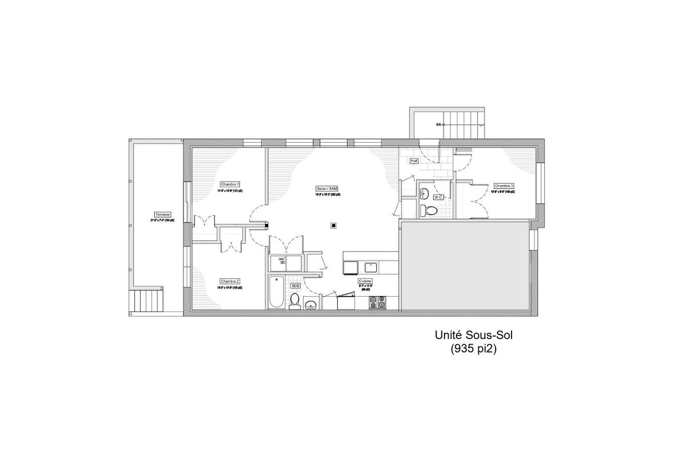 Drawing (sketch) - 11375 Av. L'Archevêque, Montréal (Montréal-Nord), QC - Other