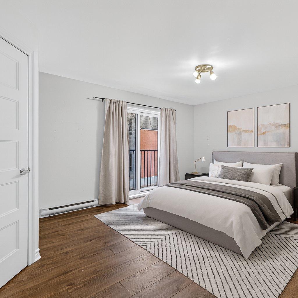 Chambre à coucher principale - 8-4148 Mtée St-Hubert, Longueuil (Saint-Hubert), QC - Indoor Photo Showing Bedroom