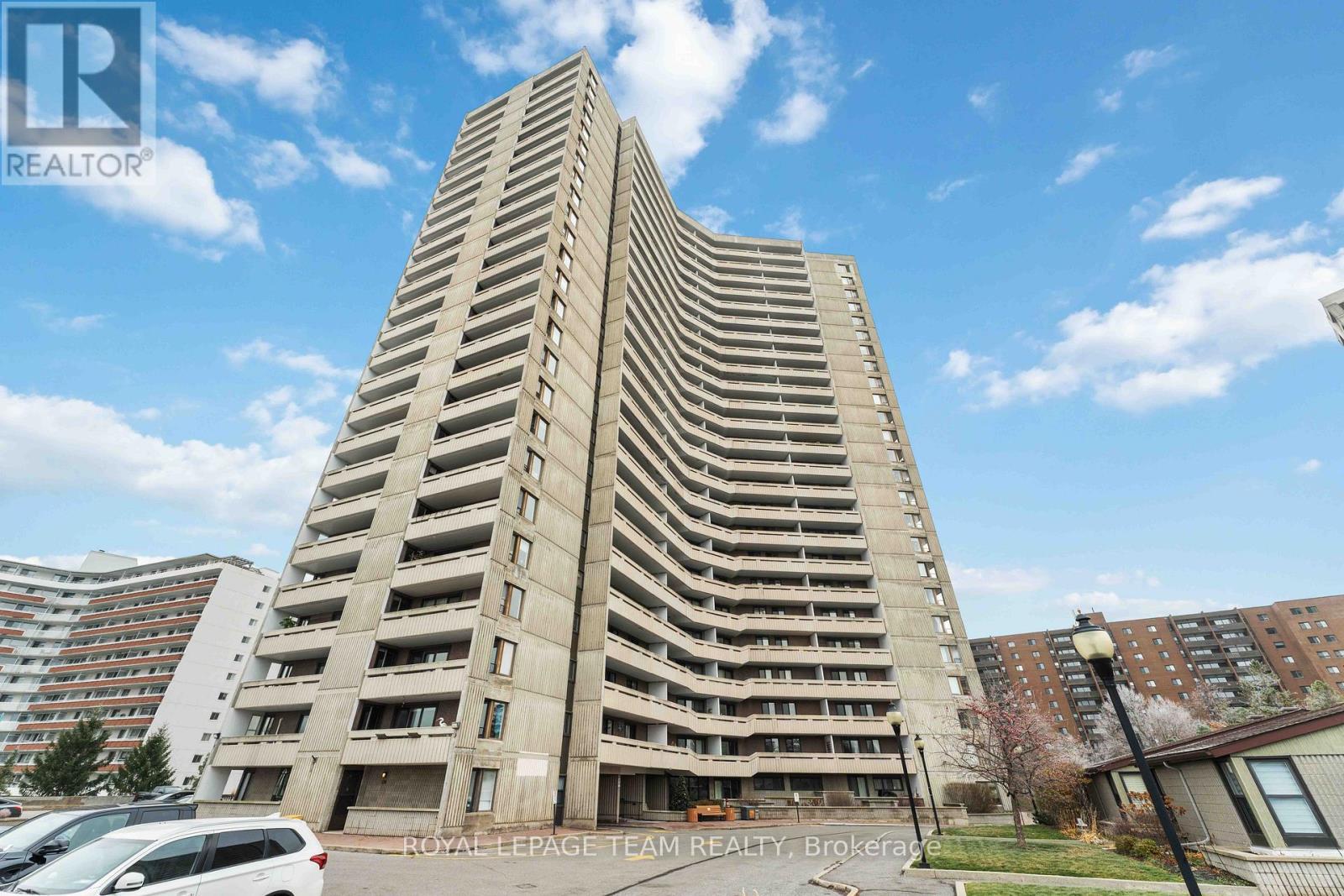 2106 - 1081 Ambleside Drive, Ottawa, ON - Outdoor With Balcony With Facade