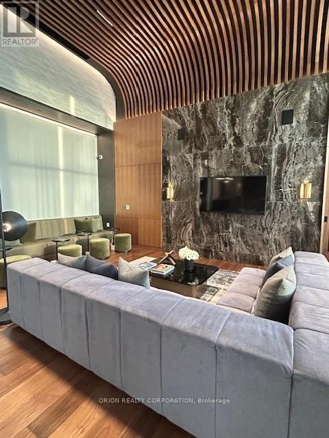 2004 - 3240 William Coltson Avenue, Oakville, ON - Indoor Photo Showing Living Room With Fireplace