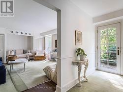 Hallway entrance to family room -