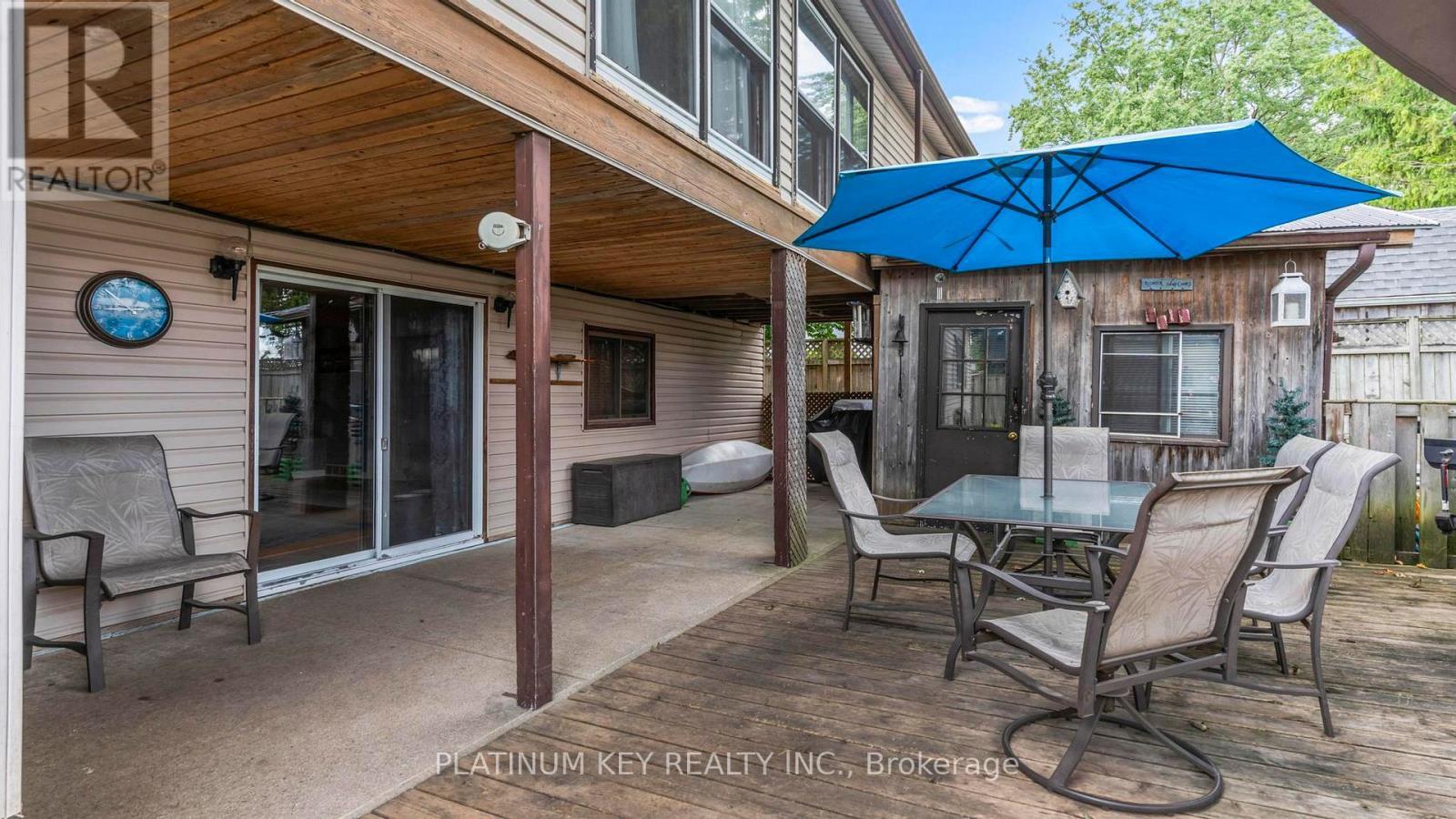 41 Queen Street, Strathroy-Caradoc (Se), ON - Outdoor With Deck Patio Veranda With Exterior