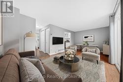 Virtually Staged Living/Dining Combo - View 2 -