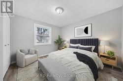 Virtually Staged Front Bedroom -