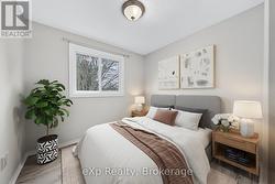 Virtually Staged Back Bedroom -