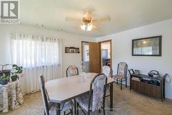 Dining room walk out to deck -