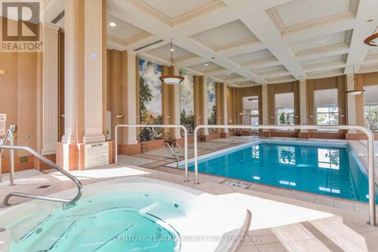 #2002 - 11 Lee Centre Drive, Toronto, ON - Indoor Photo Showing Other Room With In Ground Pool