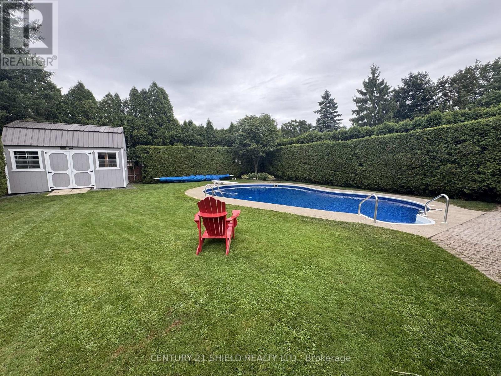 1123 Stokes Drive, Cornwall, ON - Outdoor With In Ground Pool With Backyard