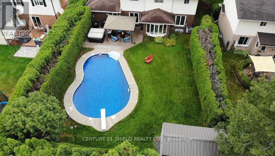 1123 Stokes Drive, Cornwall, ON - Outdoor With In Ground Pool