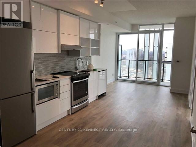 1205 - 128 Fairview Mall Drive, Toronto, ON - Indoor Photo Showing Kitchen With Upgraded Kitchen