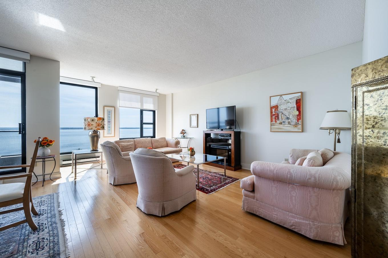 Living room - 1201-100 Rue Hall, Montréal (Verdun/Île-Des-Soeurs), QC - Indoor Photo Showing Living Room