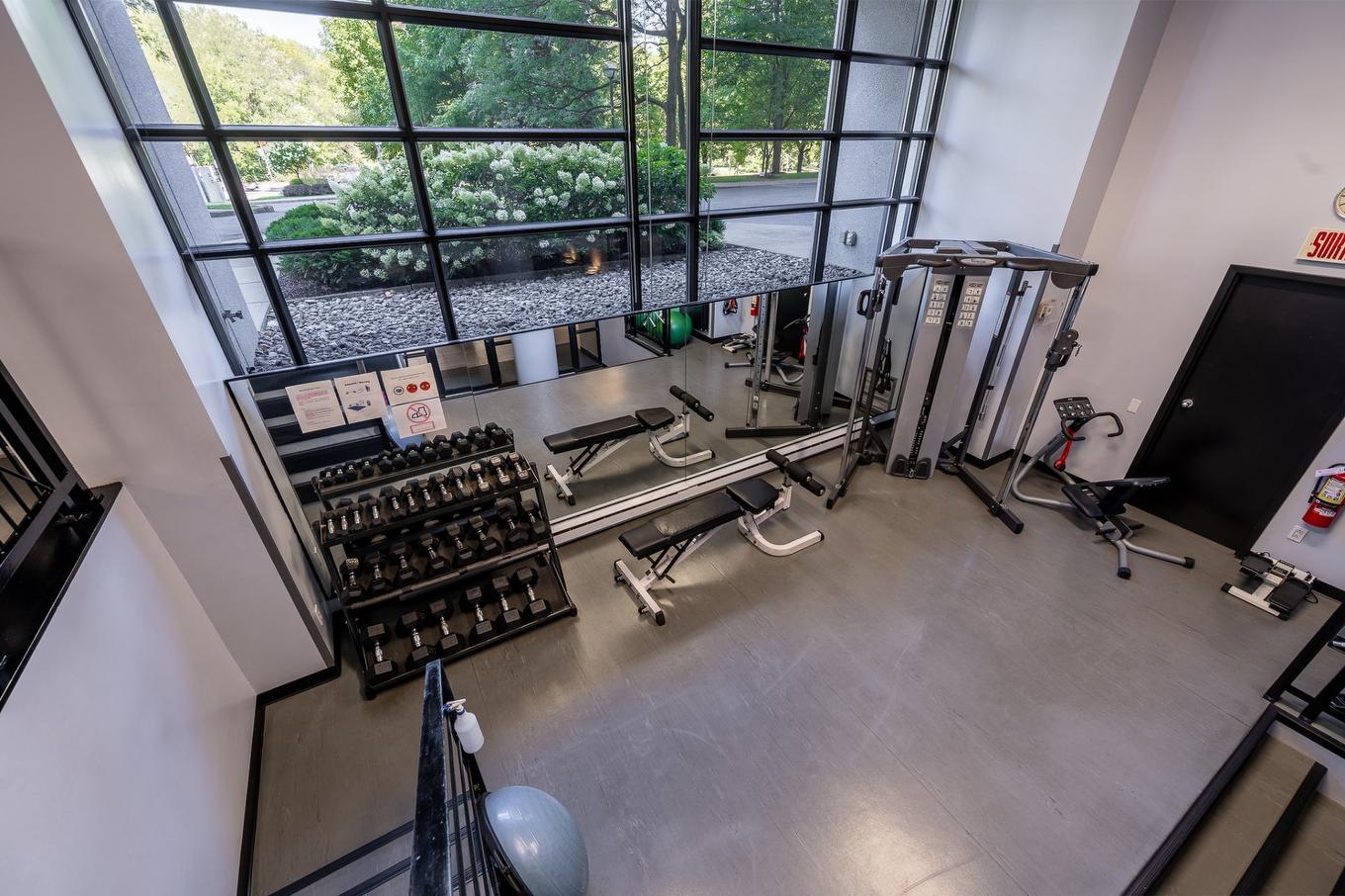 Exercise room - 1201-100 Rue Hall, Montréal (Verdun/Île-Des-Soeurs), QC - Indoor