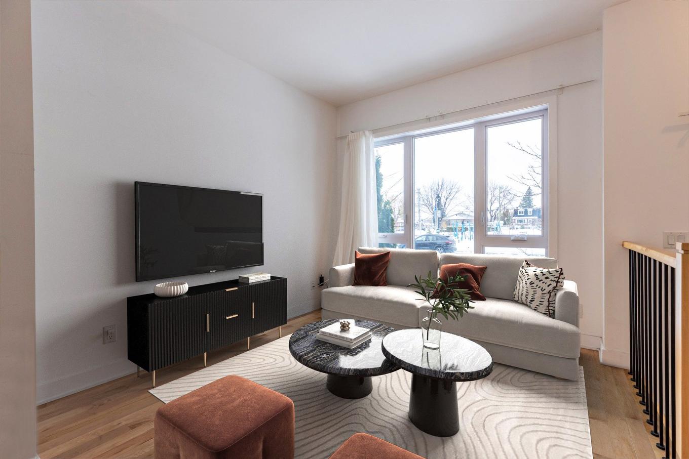 Living room - 1098Z Rue Jacqueline-Sicotte, Montréal (Lasalle), QC