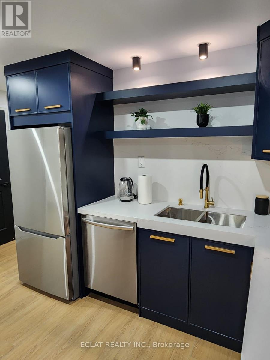 75 Vanilla Trail(Lower), Thorold, ON - Indoor Photo Showing Kitchen With Double Sink