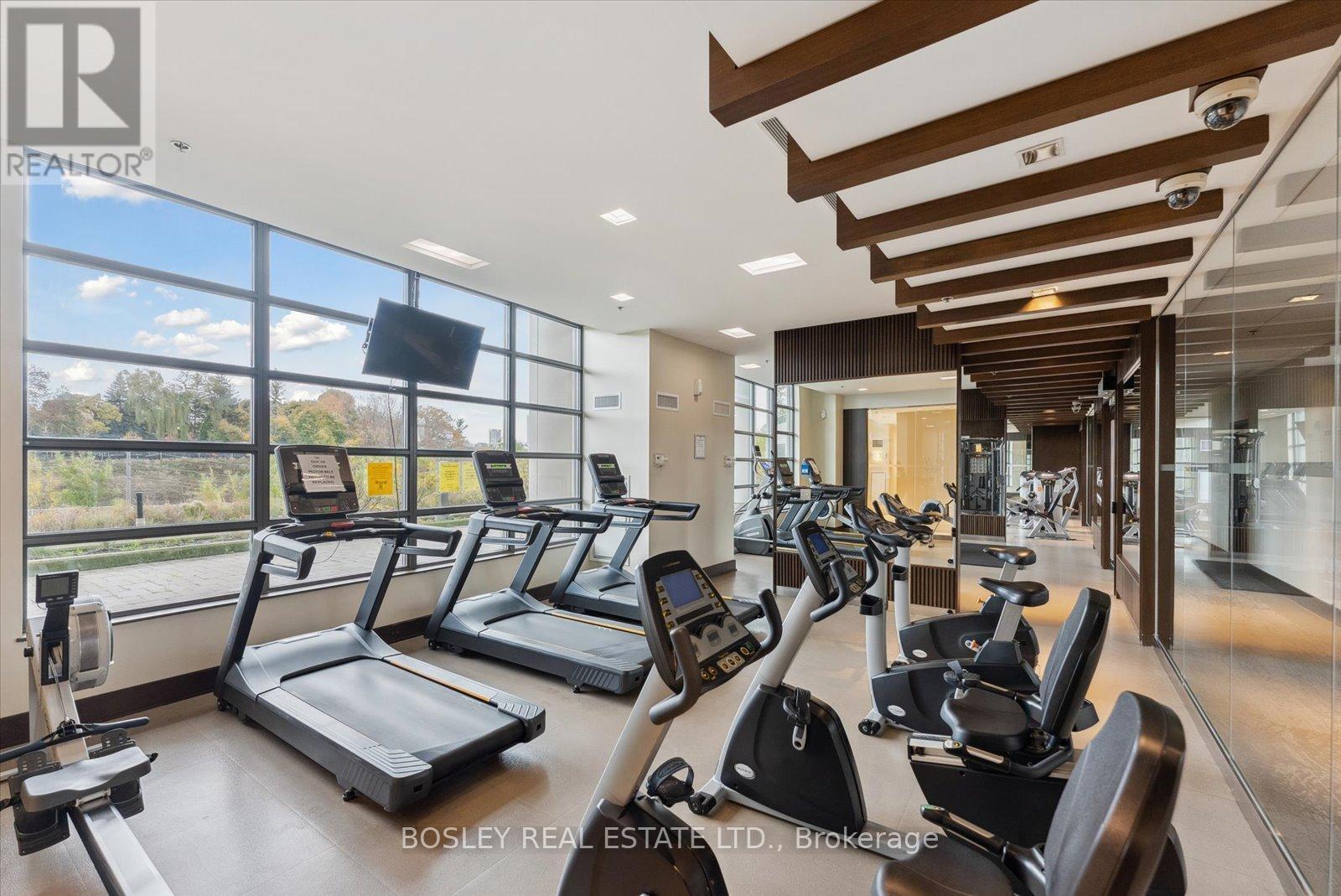 1503 - 35 Brian Peck Crescent, Toronto, ON - Indoor Photo Showing Gym Room