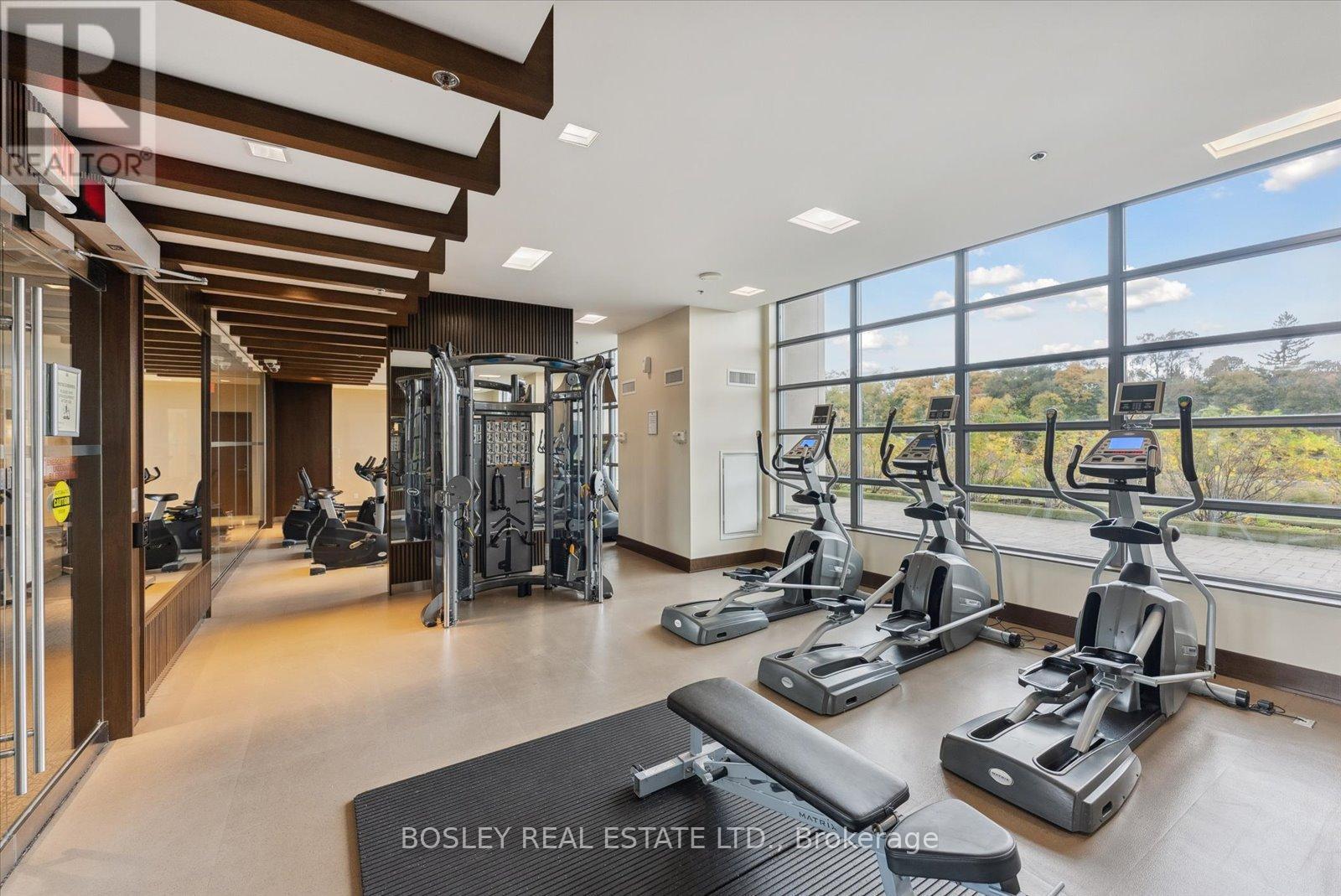 1503 - 35 Brian Peck Crescent, Toronto, ON - Indoor Photo Showing Gym Room