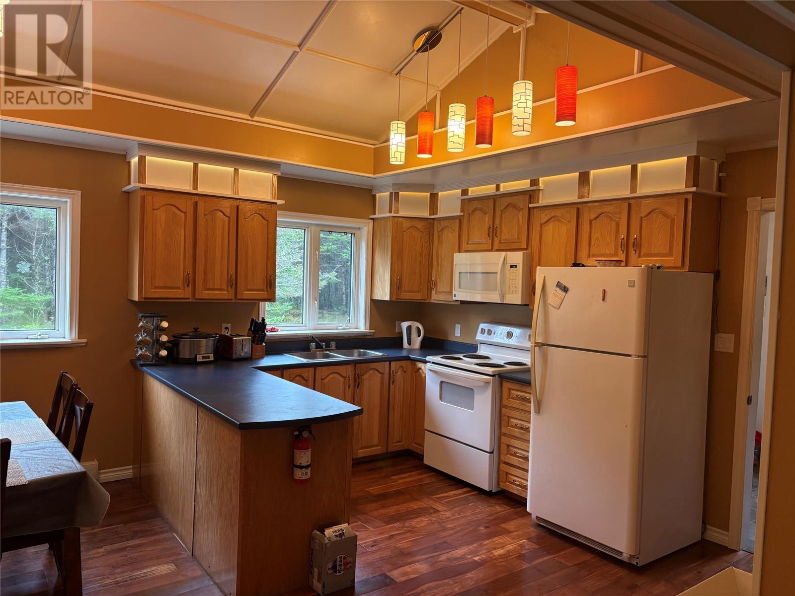 57 Pump House Road, Gaskiers, NL - Indoor Photo Showing Kitchen With Double Sink