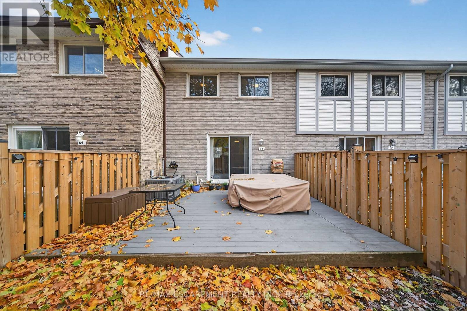 64 - 145 Rice Avenue, Hamilton, ON - Outdoor With Deck Patio Veranda With Exterior