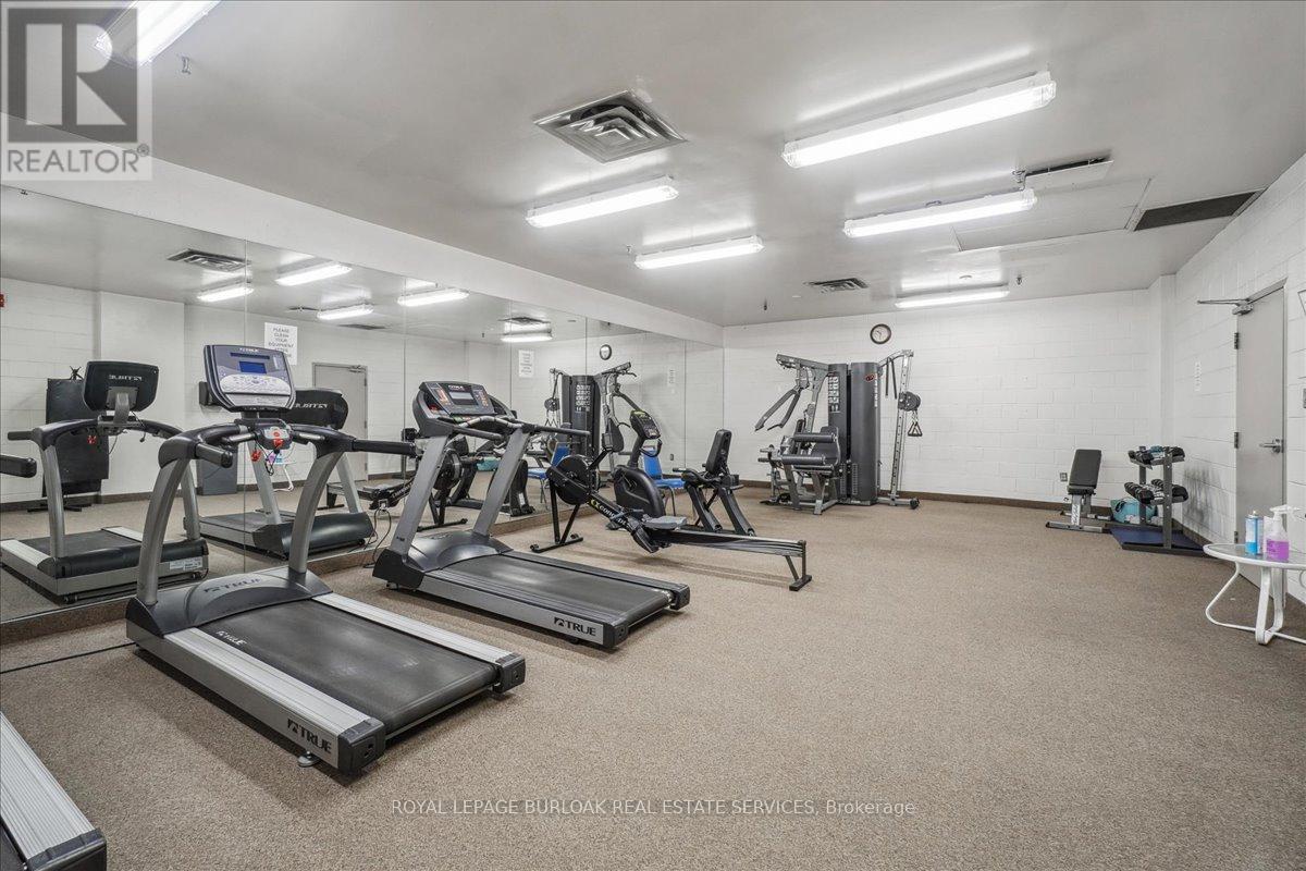 1007 - 5090 Pinedale Avenue, Burlington, ON - Indoor Photo Showing Gym Room