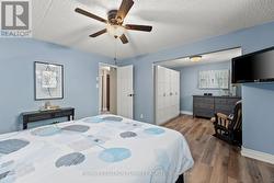 A huge walk-in closet -