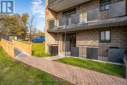 Large West facing patio -