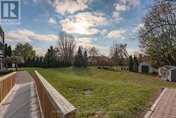 Overlooking open green space -