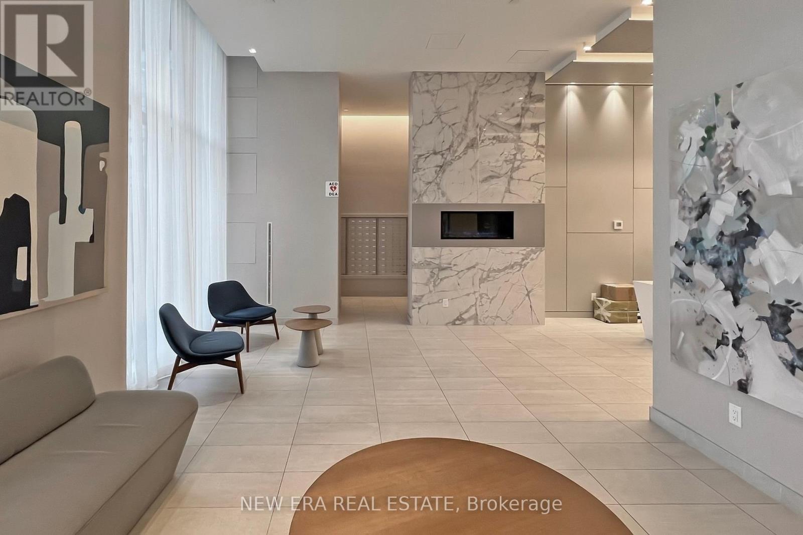 413 - 30 Samuel Wood Way, Toronto, ON - Indoor With Fireplace