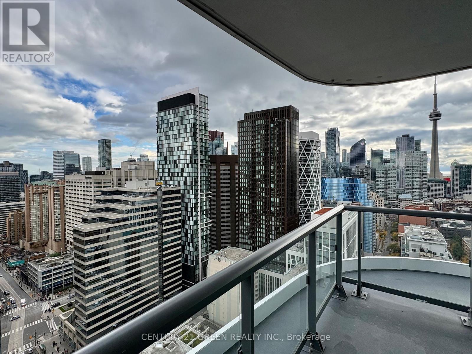 2805 - 280 Dundas Street W, Toronto, ON - Outdoor With Balcony With View