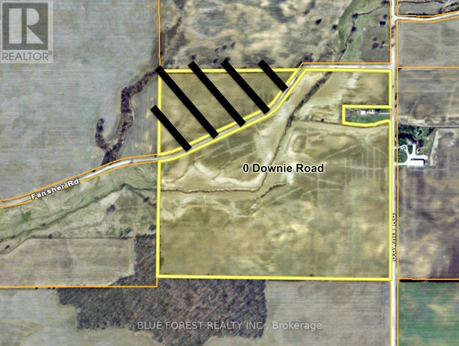 Crossed out area is not inlcuded in listed parcel. - 0 Downie Road, Dawn-Euphemia, ON