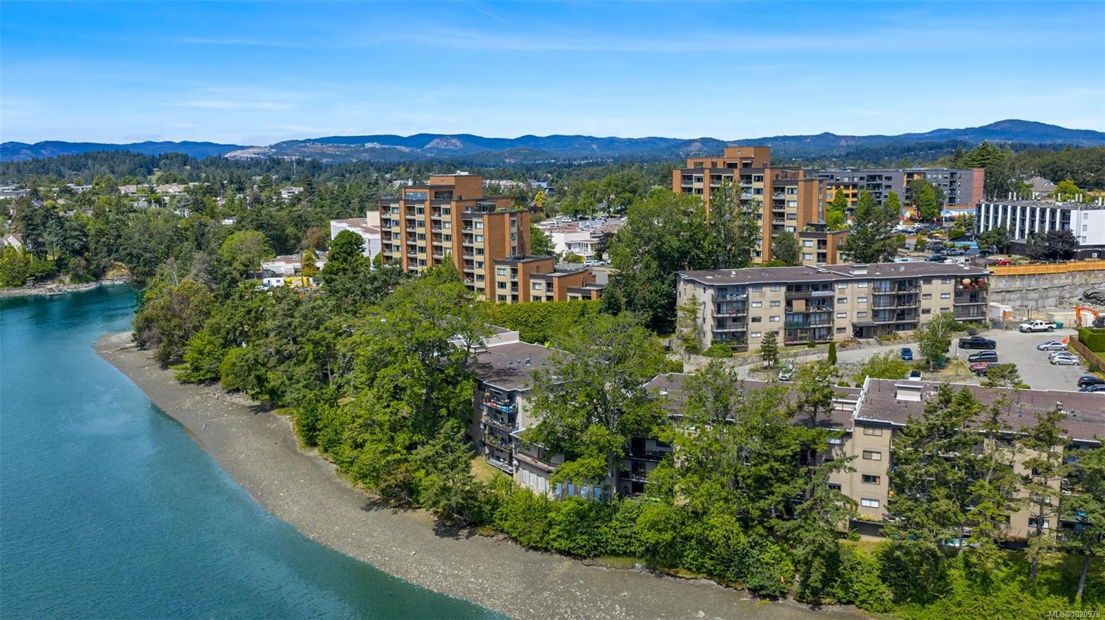 206-103 Gorge Rd East, Victoria, BC - Outdoor With Body Of Water With View