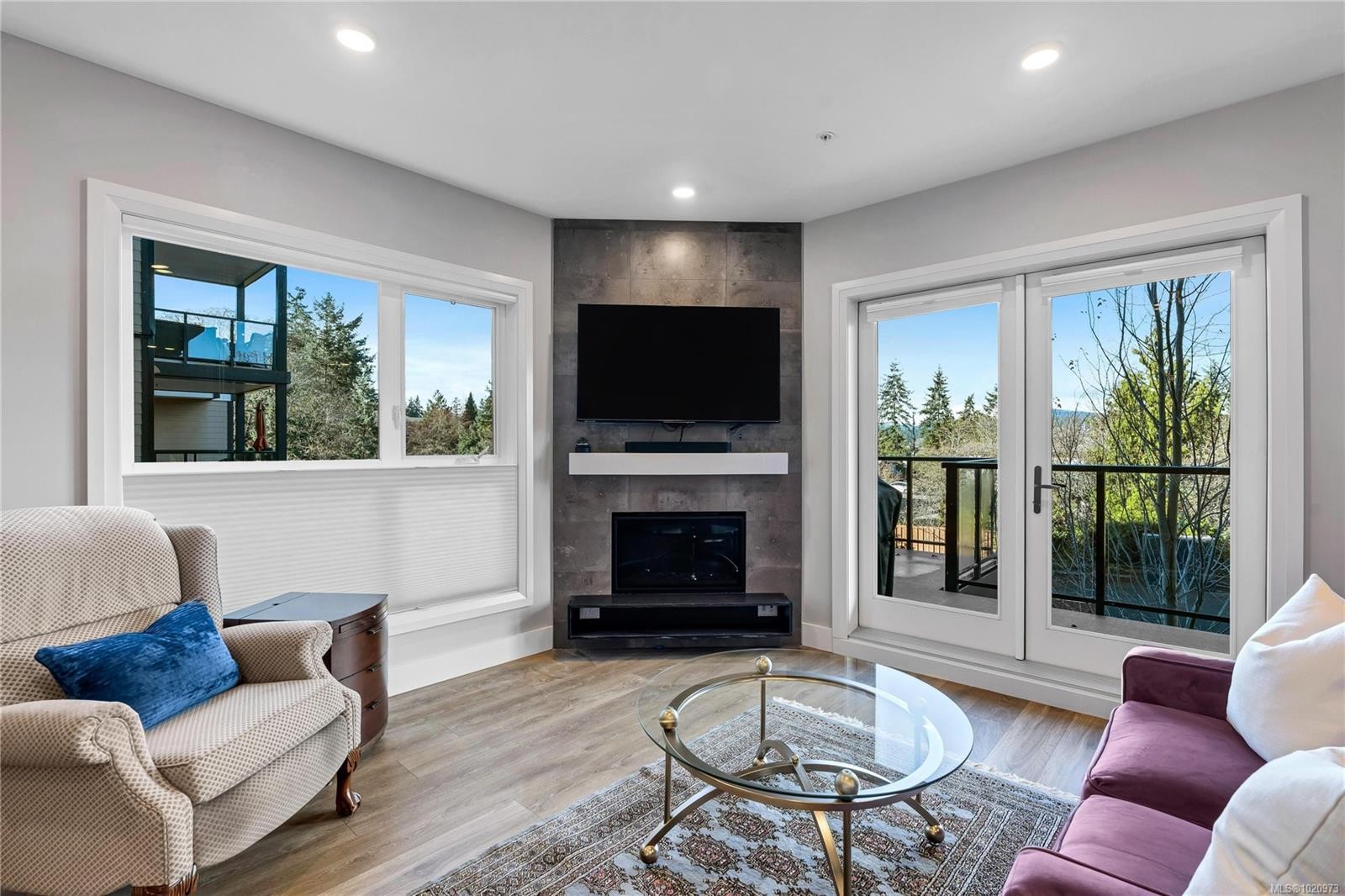 204-741 Travino Lane, Saanich, BC - Indoor Photo Showing Living Room