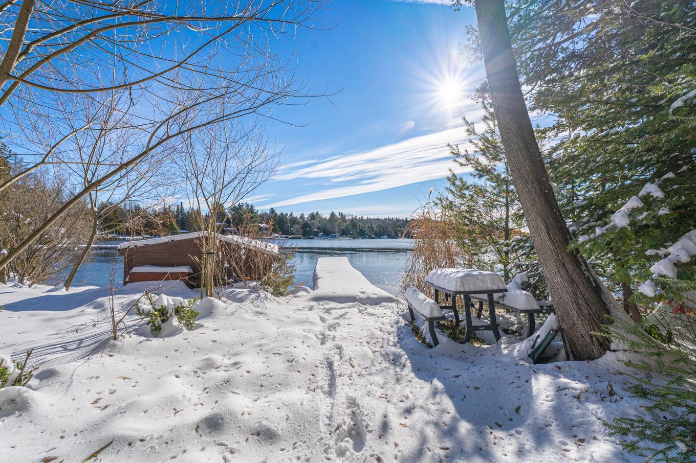 Accès au plan d'eau - 220 Rue Guy-Desrochers, Chertsey, QC - Outdoor With View