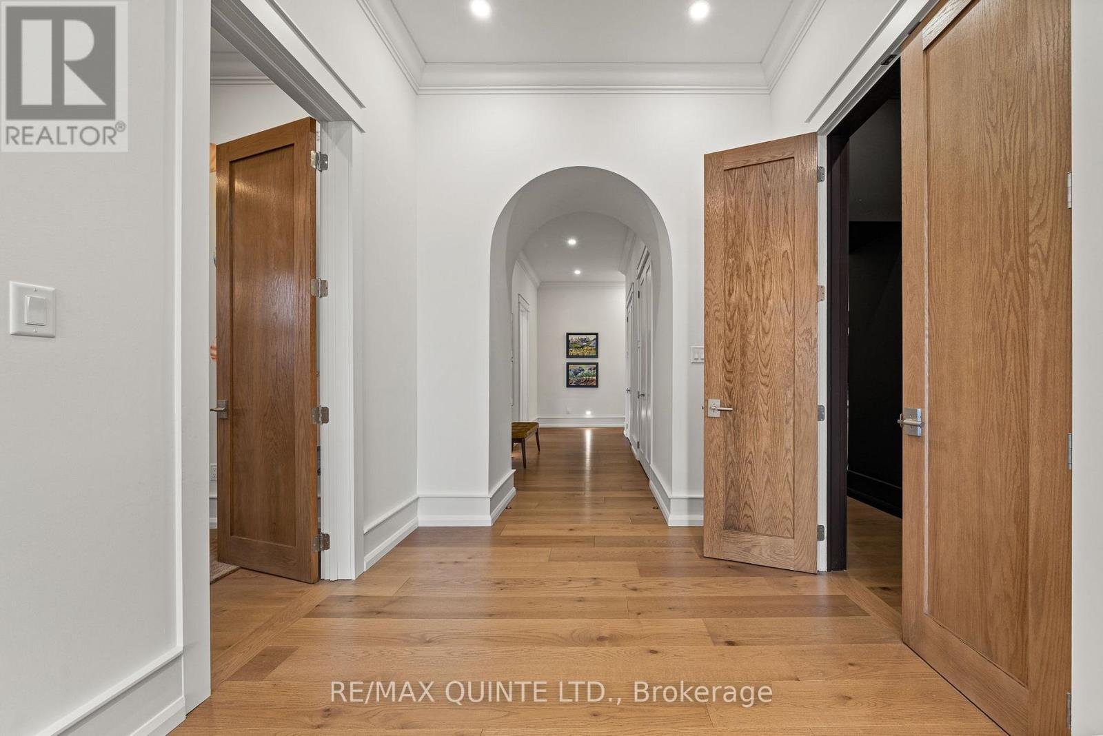 2nd Floor hallway with oak doors - 88 Bridge Street, Prince Edward County (Picton Ward), ON - Indoor Photo Showing Other Room