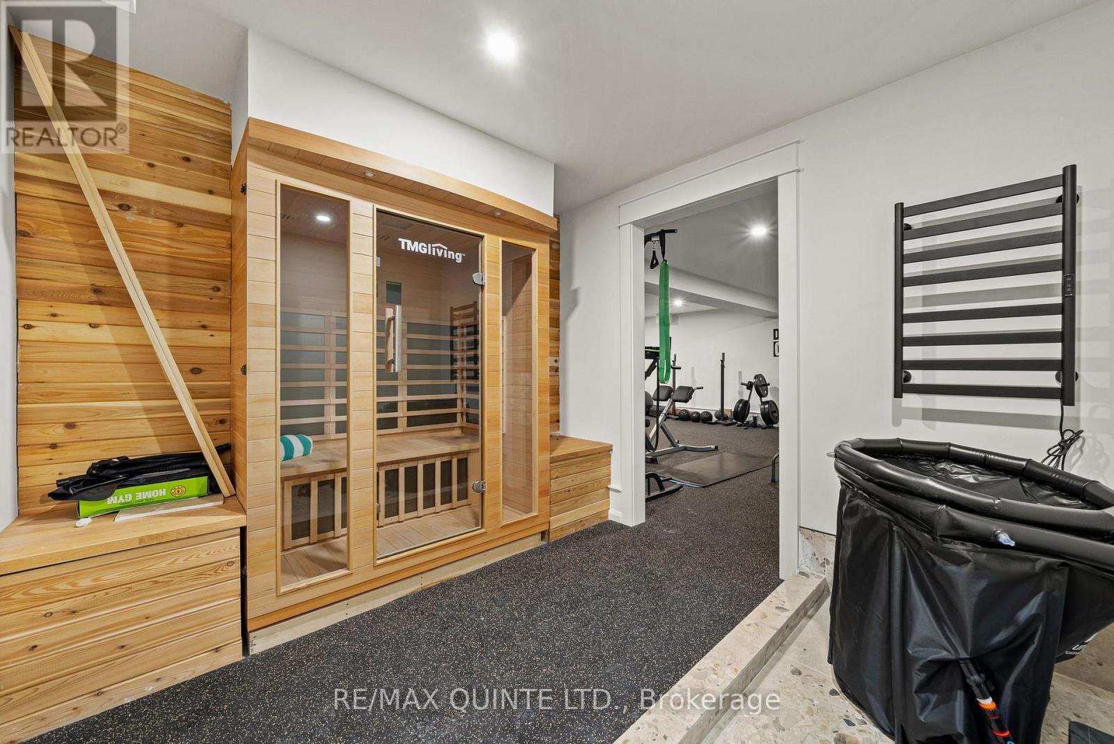 Sauna and cold plunge - 88 Bridge Street, Prince Edward County (Picton Ward), ON - Indoor Photo Showing Other Room