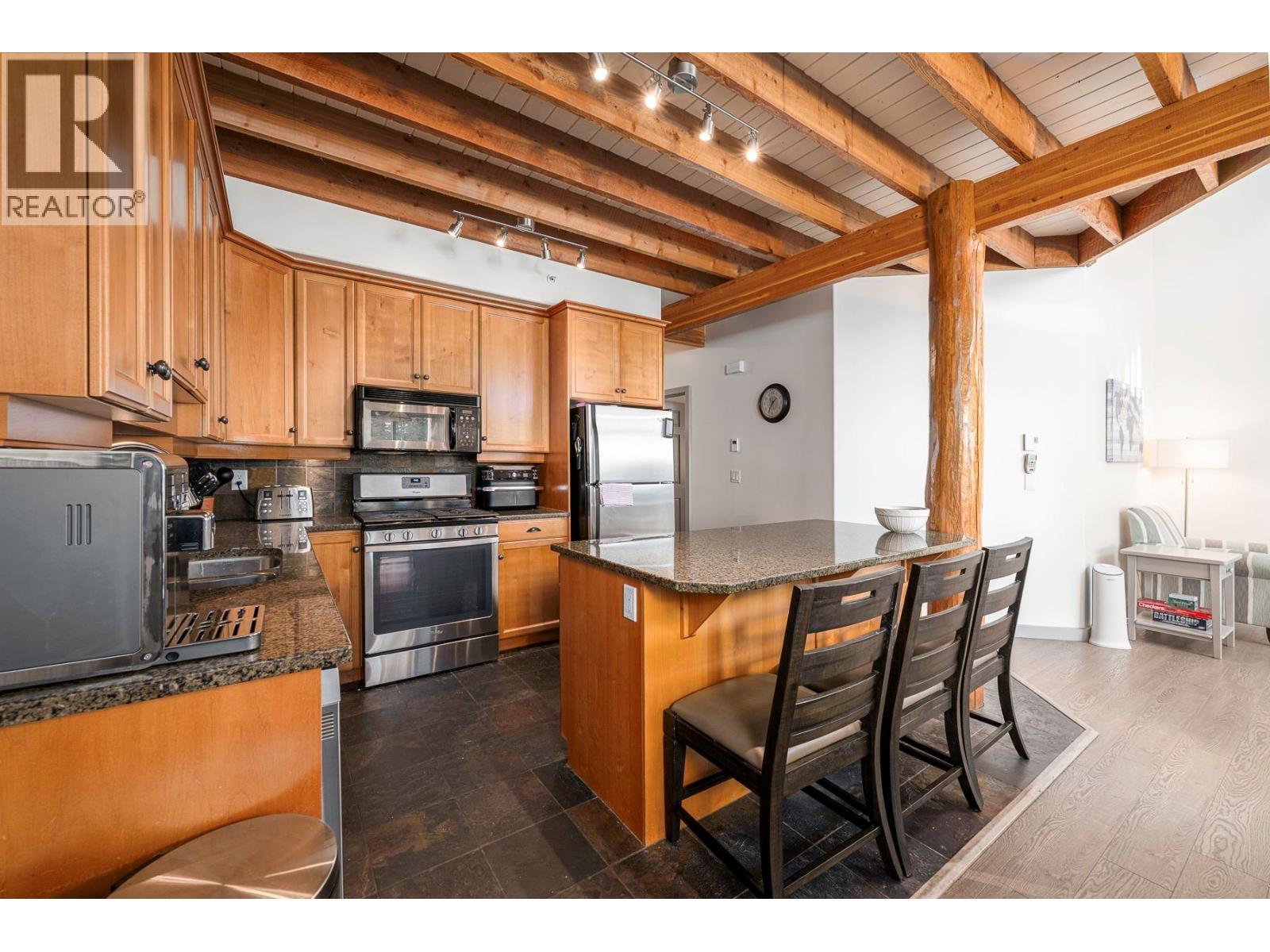 5940 Snowpines Way Unit# 2, Big White, BC - Indoor Photo Showing Kitchen