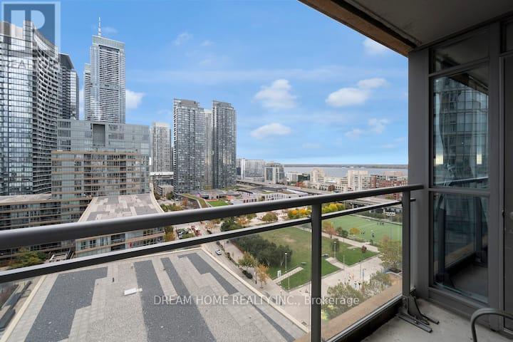 1810 - 151 Dan Leckie Way, Toronto, ON - Outdoor With Balcony With View