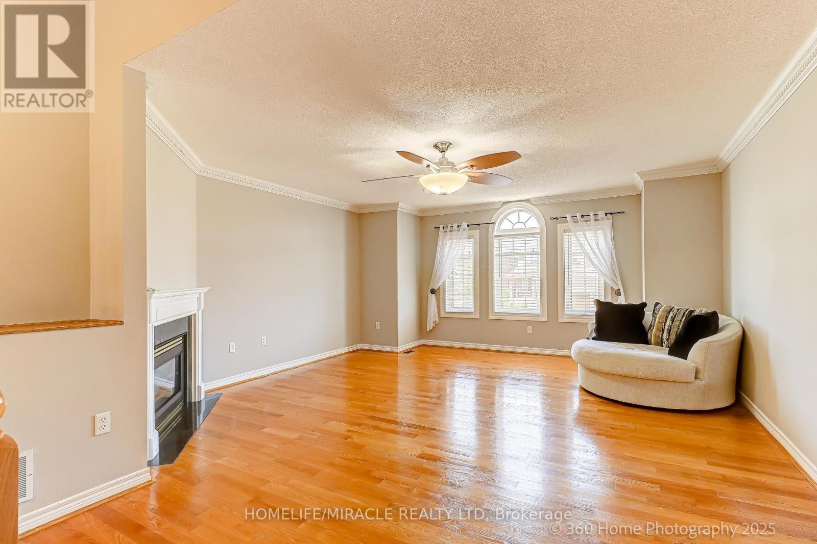 608 Driftcurrent Drive, Mississauga, ON - Indoor Photo Showing Other Room With Fireplace